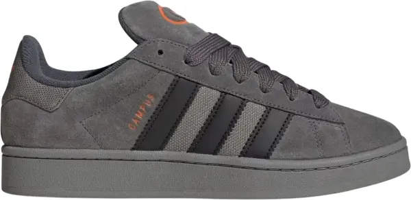 Кеды Adidas CAMPUS 00S темно-серо-оранжевые JQ8163