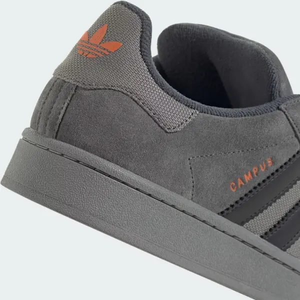 Кеды Adidas CAMPUS 00S темно-серо-оранжевые JQ8163