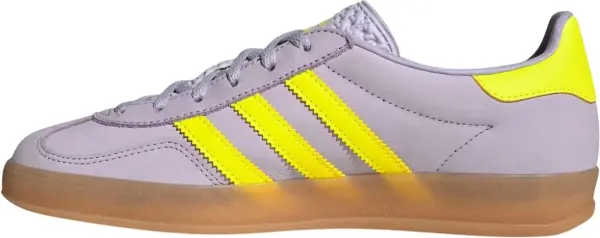 Кеди жіночі Adidas GAZELLE INDOOR бузково-жовті IH5492