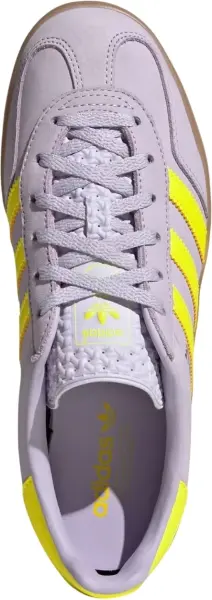 Кеди жіночі Adidas GAZELLE INDOOR бузково-жовті IH5492