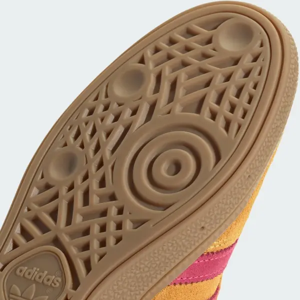 Кроссовки для гандбола женские Adidas HANDBALL SPEZIAL оранжево-розово-серебряные JI1406