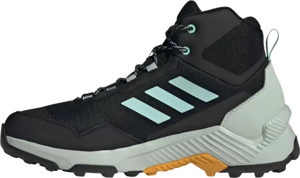 Кроссовки для хайкинга Adidas EASTRAIL 2.0 MID RAIN.RDY HIKING черно-бирюзово-серые IF4912