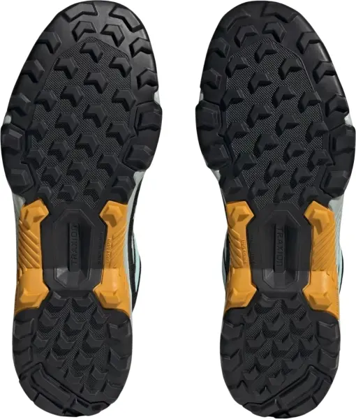 Кроссовки для хайкинга Adidas EASTRAIL 2.0 MID RAIN.RDY HIKING черно-бирюзово-серые IF4912