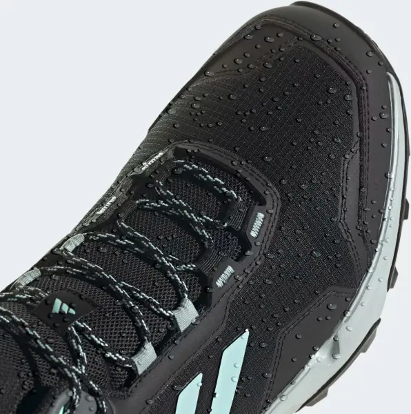 Кроссовки для хайкинга Adidas EASTRAIL 2.0 MID RAIN.RDY HIKING черно-бирюзово-серые IF4912