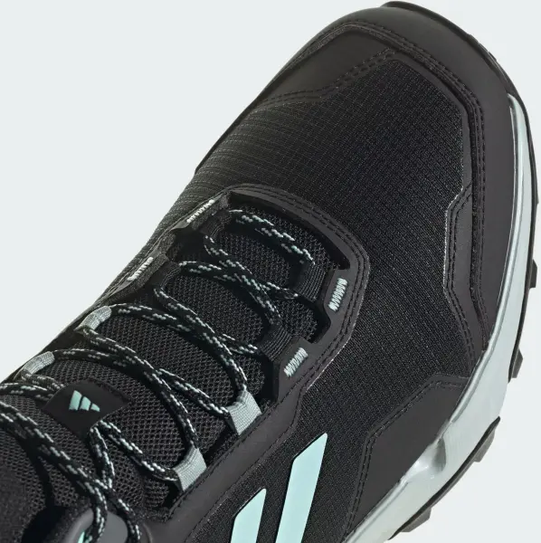 Кроссовки для хайкинга Adidas EASTRAIL 2.0 MID RAIN.RDY HIKING черно-бирюзово-серые IF4912