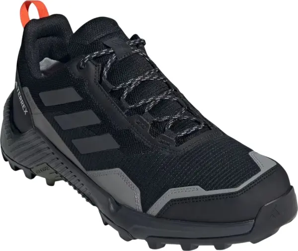 Кроссовки для хайкинга Adidas EASTRAIL 2.0 RAIN.RDY HIKING черно-серо-оранжевые IG8859