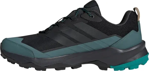 Кроссовки для хайкинга Adidas TERREX SKYCHASER AX5 GORE-TEX черно-темно-бирюзовые JQ2209