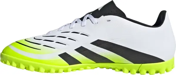 Сороконожки (шиповки) Adidas PREDATOR CLUB TF бело-черно-лаймовые JH8854