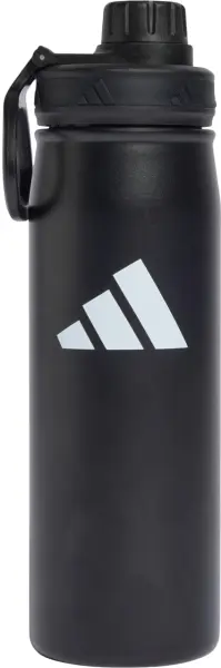 Пляшка для води Adidas METAL SCREW 600 мл чорна KC6412