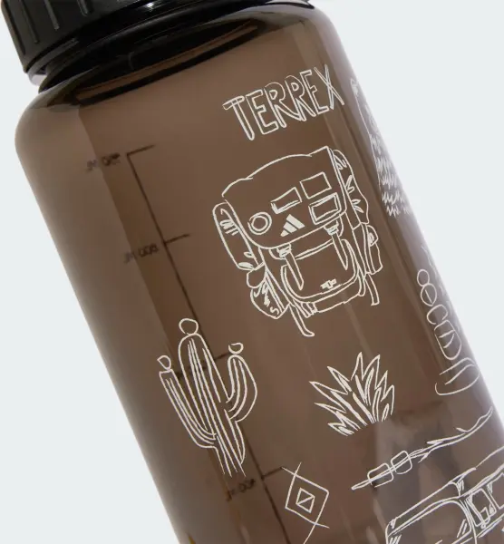 Пляшка для води Adidas TRIT BOTTLE 1000 мл коричнева JN4256
