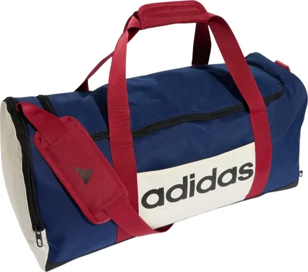 Сумка спортивная Adidas LINEAR DUFFEL MEDIUM COLORBLOCK 39L сине-красно-белая KE5542