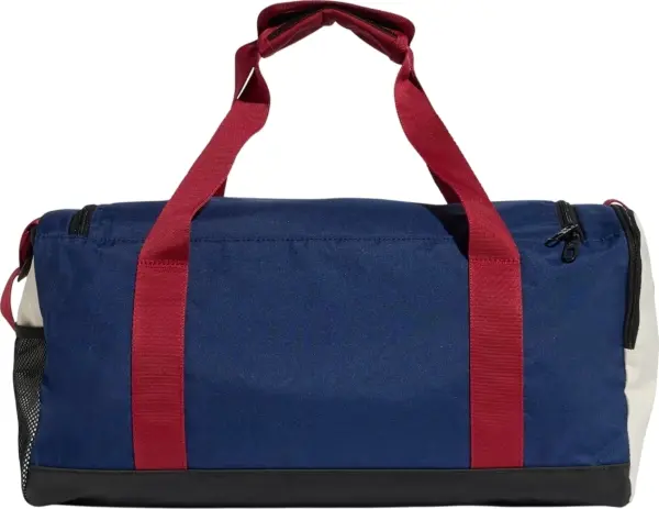Сумка спортивна Adidas LINEAR DUFFEL SMALL COLORBLOCK 24L синьо-червоно-біла KE5543