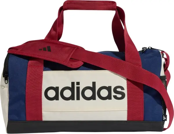 Сумка спортивная Adidas LINEAR DUFFEL XSMALL COLORBLOCK 14L сине-красно-белая KE5544