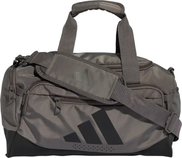 Сумка спортивна Adidas TRAINING DEFENDER DUFFLE BAG XSMALL 19,1L темно-сіра KE6245