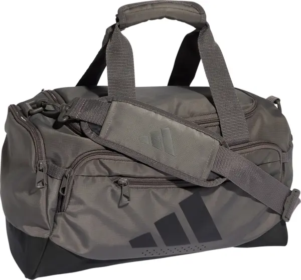 Сумка спортивна Adidas TRAINING DEFENDER DUFFLE BAG XSMALL 19,1L темно-сіра KE6245