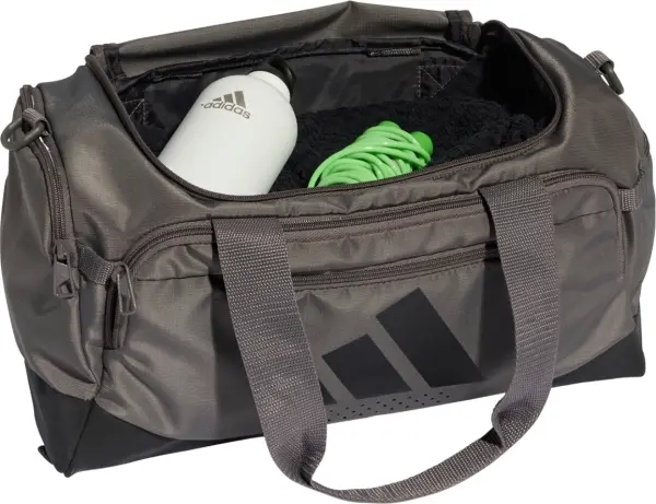 Сумка спортивна Adidas TRAINING DEFENDER DUFFLE BAG XSMALL 19,1L темно-сіра KE6245