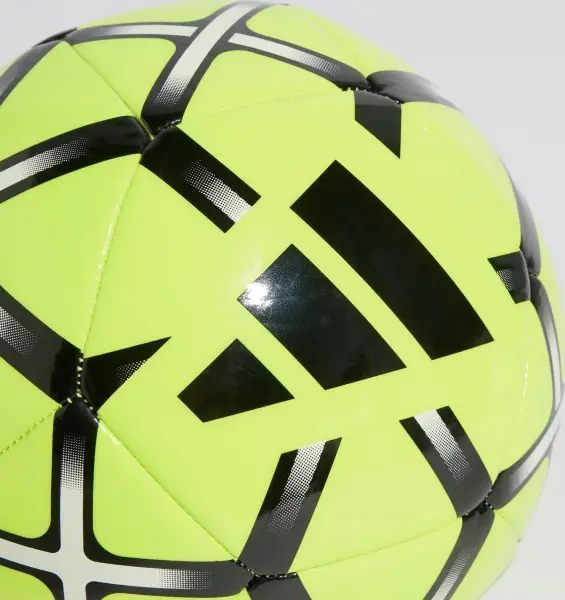 Футбольний м'яч Adidas STARLANCER CLUB лаймово-чорний Розмір 5 IT6382