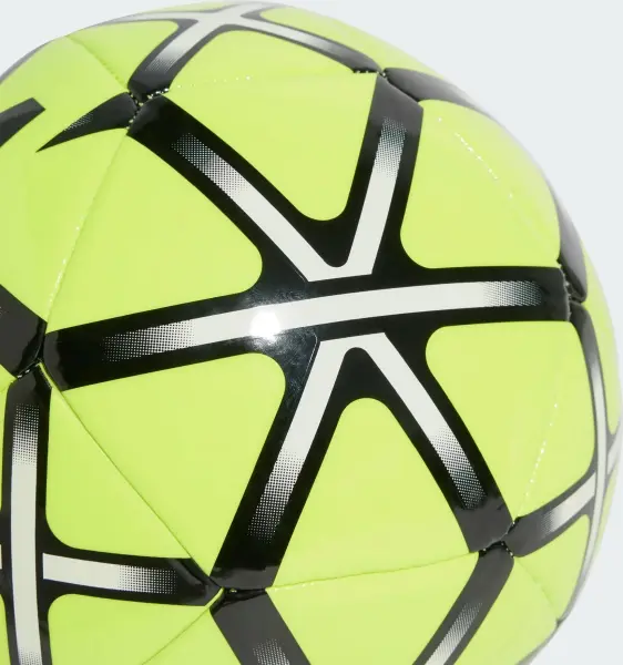 Футбольний м'яч Adidas STARLANCER CLUB лаймово-чорний Розмір 5 IT6382