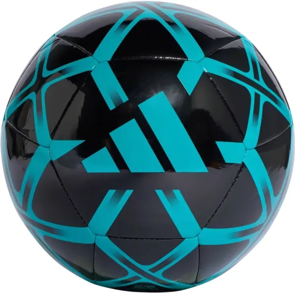 Футбольний м'яч Adidas STARLANCER CLUB чорно-бірюзовий Розмір 4 JW1357
