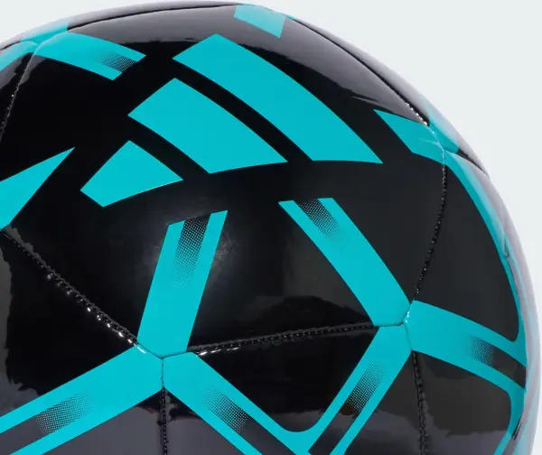 Футбольний м'яч Adidas STARLANCER CLUB чорно-бірюзовий Розмір 4 JW1357