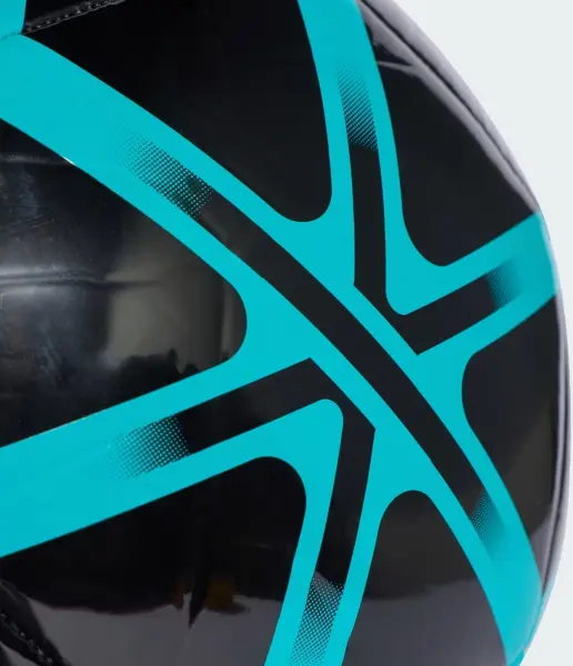 Футбольний м'яч Adidas STARLANCER CLUB чорно-бірюзовий Розмір 4 JW1357