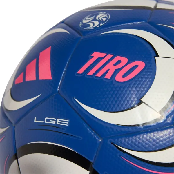 Футбольний м'яч Adidas TIRO LEAGUE синьо-біло-рожевий Розмір 5 KA5261