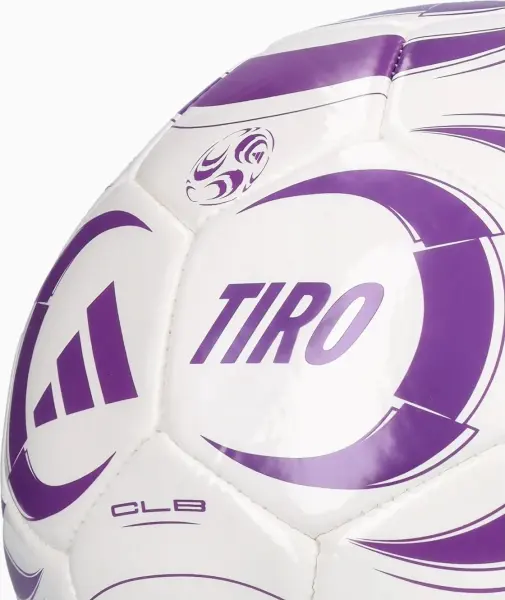 Футзальний м'яч Adidas TIRO CLUB SALA біло-фіолетовий Розмір 4 JW1535