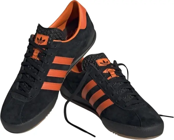 Кроссовки Adidas JEANS MKII черно-оранжевые GY7412