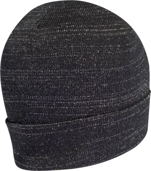 Шапка Adidas ADICOLOR CUFF KNIT GLITTER чорно-біла H35541