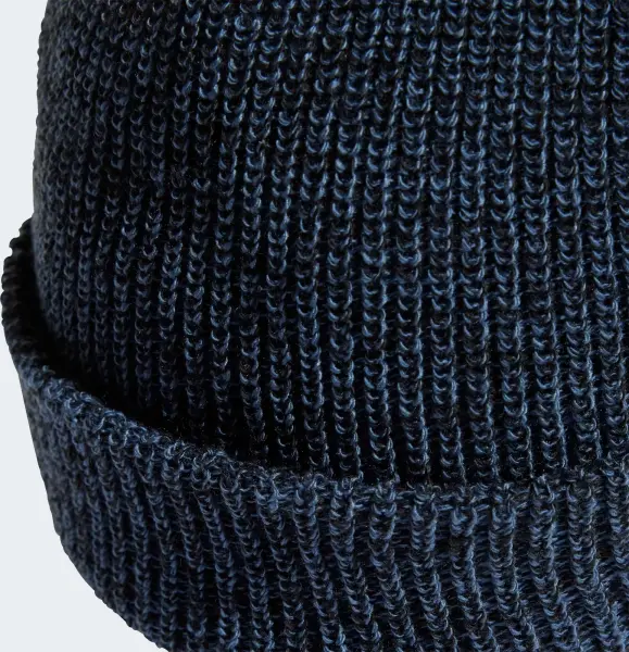 Шапка Adidas MÉLANGE BEANIE темно-синьо-чорна HL4840