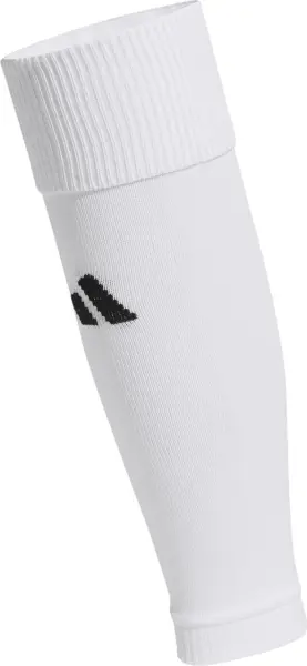 Гетри футбольні без носка Adidas MILANO SLEEVE білі JZ2319