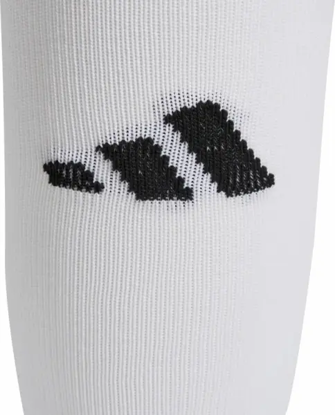 Гетри футбольні без носка Adidas MILANO SLEEVE білі JZ2319