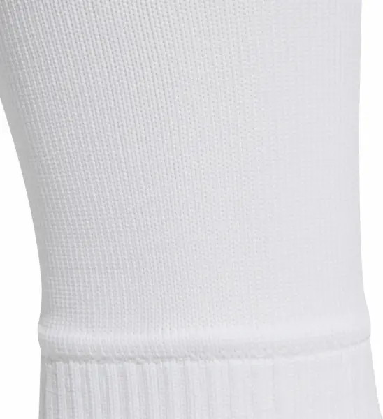 Гетри футбольні без носка Adidas MILANO SLEEVE білі JZ2319
