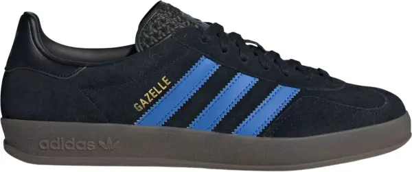 Кеды Adidas GAZELLE INDOOR черно-синие JQ2692