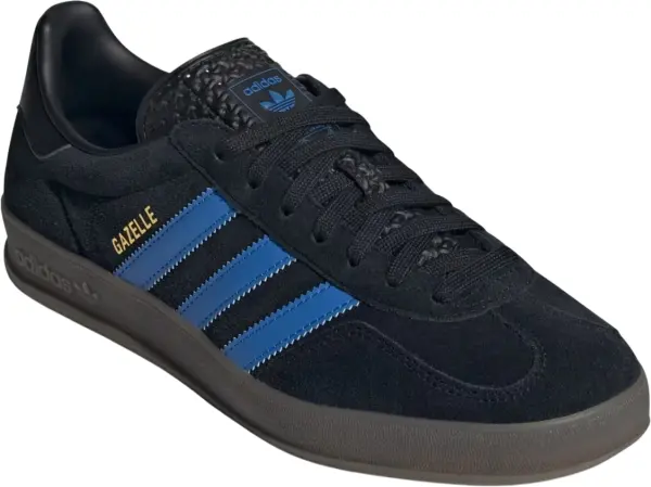 Кеды Adidas GAZELLE INDOOR черно-синие JQ2692