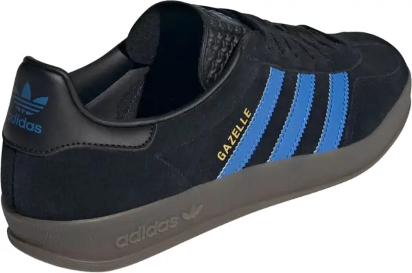 Кеды Adidas GAZELLE INDOOR черно-синие JQ2692