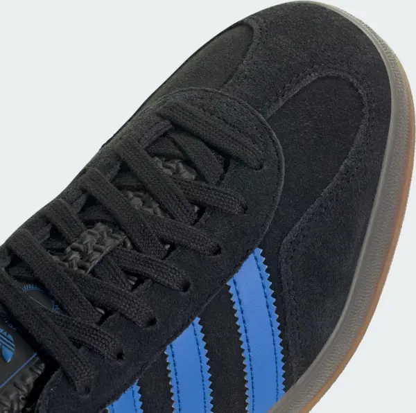 Кеды Adidas GAZELLE INDOOR черно-синие JQ2692