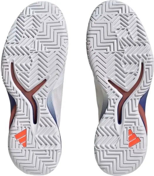 Кросівки тенісні Adidas ADIZERO CYBERSONIC біло-синьо-помаранчеві GY9634