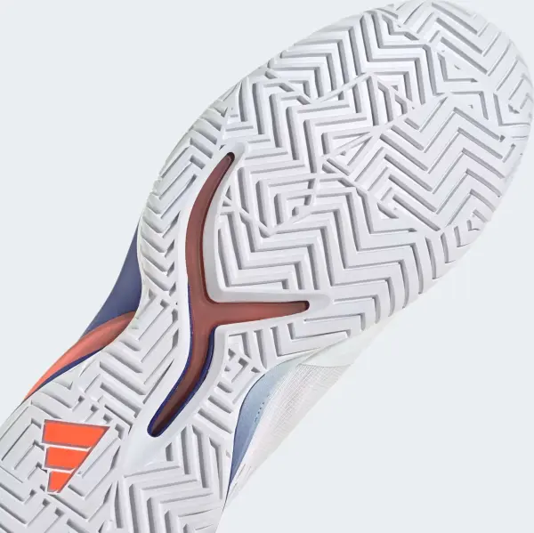 Кросівки тенісні Adidas ADIZERO CYBERSONIC біло-синьо-помаранчеві GY9634