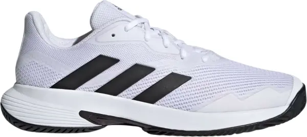 Кроссовки теннисные Adidas COURTJAM CONTROL бело-черные GW2984