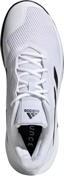 Кроссовки теннисные Adidas COURTJAM CONTROL бело-черные GW2984