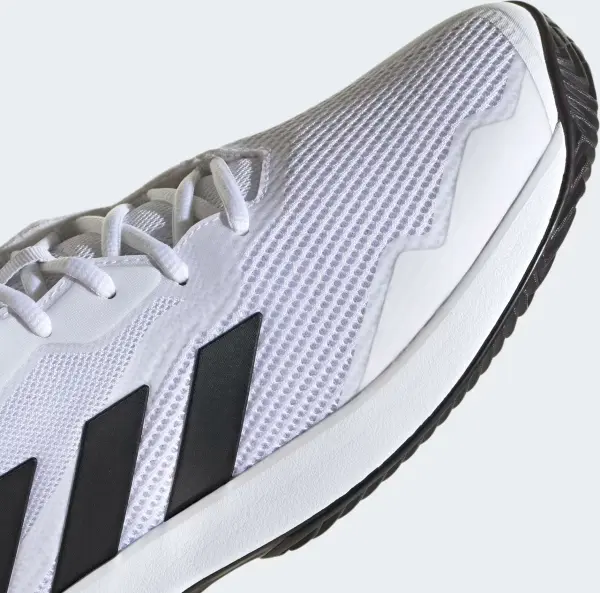 Кроссовки теннисные Adidas COURTJAM CONTROL бело-черные GW2984
