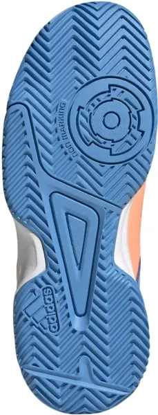 Кросівки тенісні дитячі Adidas COURT STABIL оранжево-блакитні GX3760
