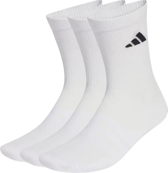 Носки Adidas CUSHIONED SPORTSWEAR CREW SOCKS 3P белые (3 пары) JZ0530