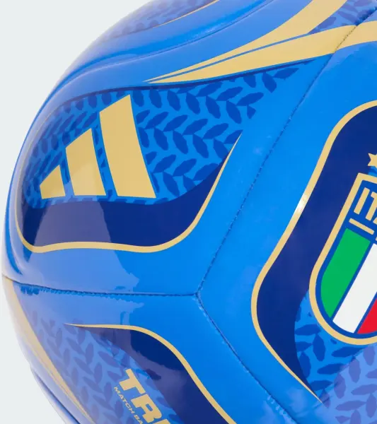 Футбольный мяч Adidas TRIONDA ITALY HOME CLUB сине-золотой Размер 5 JY0248