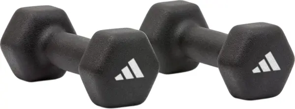 Гантели Adidas DUMBBELLS черные (2 х 2,0 кг) ADWT-11402-NL