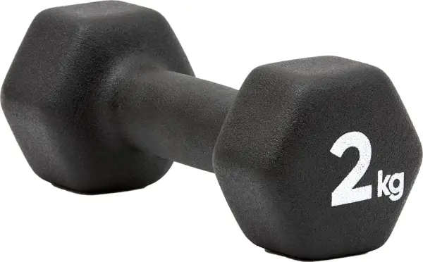 Гантели Adidas DUMBBELLS черные (2 х 2,0 кг) ADWT-11402-NL