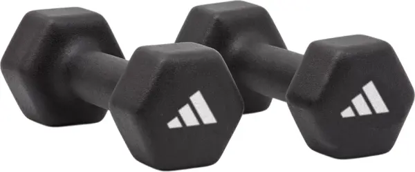 Гантели Adidas DUMBBELLS черные (2 х 3,0 кг) ADWT-11403-NL