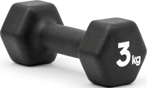 Гантели Adidas DUMBBELLS черные (2 х 3,0 кг) ADWT-11403-NL
