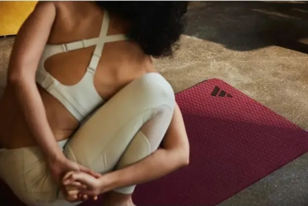 Килимок для йоги Adidas YOGA MAT бордовий ADYG-10003CB
